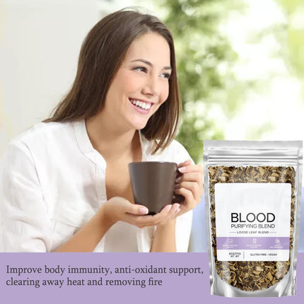Natural Blood Detox & Cleansing Herbal Tea