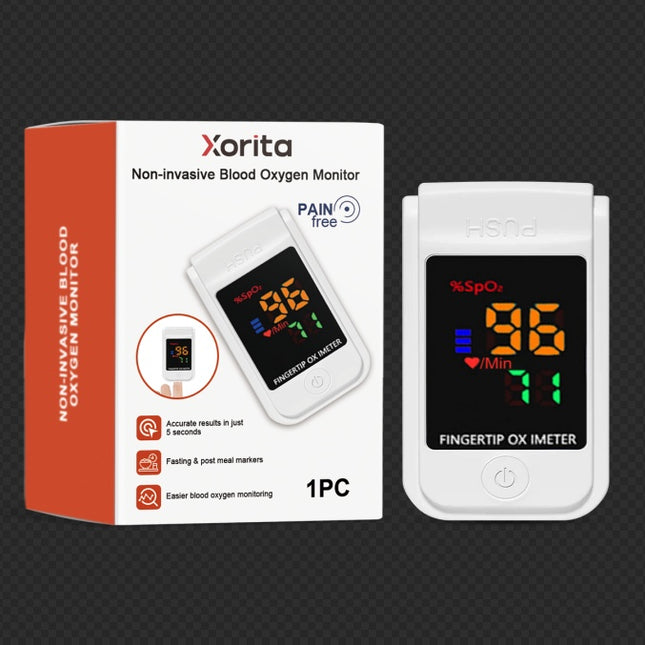 Digital Blood Oxygen & Pulse Monitor for Home Health