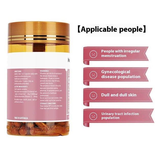 High Potency Cranberry Health Support Capsules