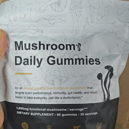60 Mushroom Gummy Candies