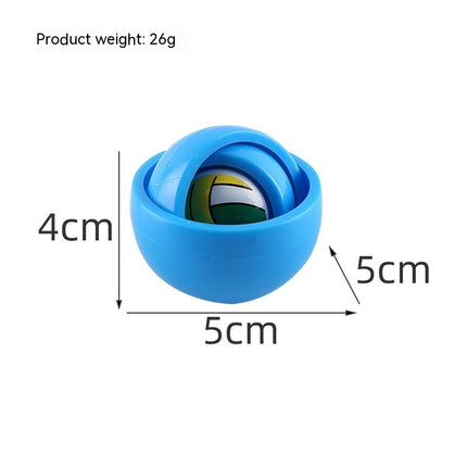 Fingertip Gyro Stress Relief Ball Decompression Vent