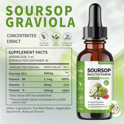 Tincture Of Annona Prickly Fruit