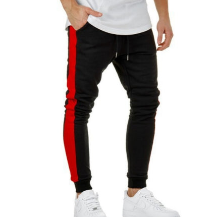 Men's Casual And Comfortable Colorblock Track Pants