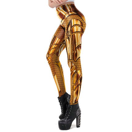 Digital Printing Leggings Women's Elastic Fitness Women