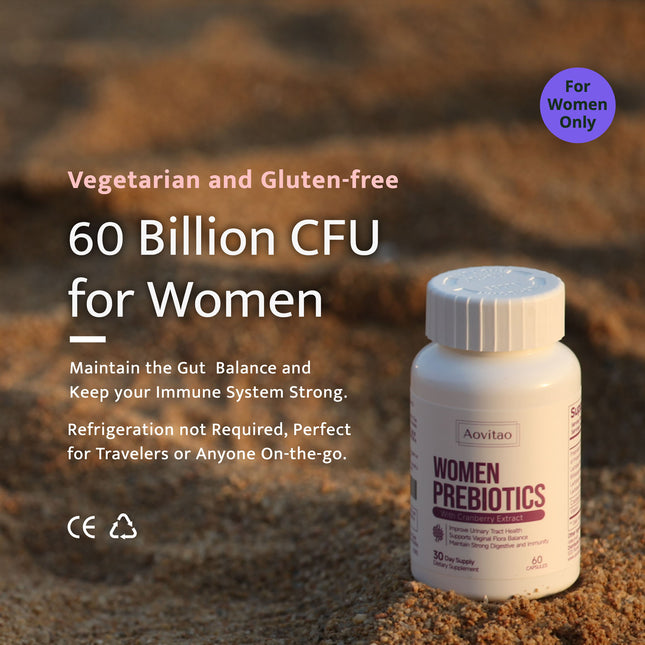 Women’s Vaginal & Gut Probiotics 60B CFU