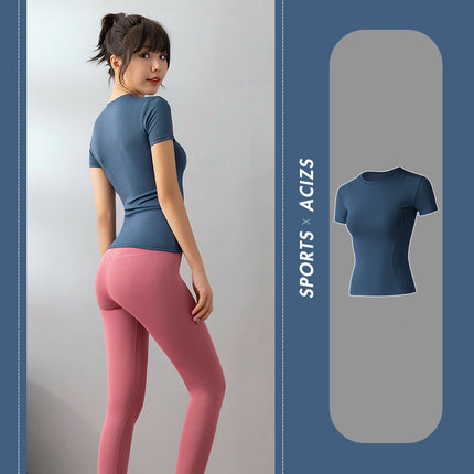 High Waist Bottoming Fitness Sports Womens Tights