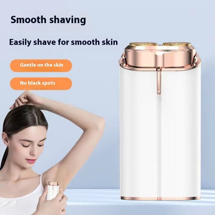 Dual-Head Rechargeable Mini Shaver