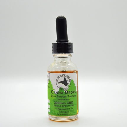 Canna Drops broad spectrum Daily Support 2000mg tincture
