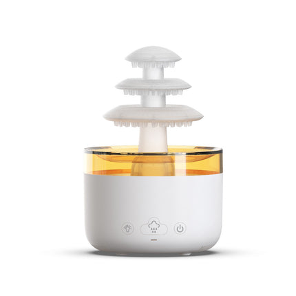 Cloud Mist Aroma Diffuser & USB Humidifier with Colourful LED