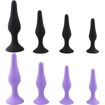 Silicone Butt Plug Set