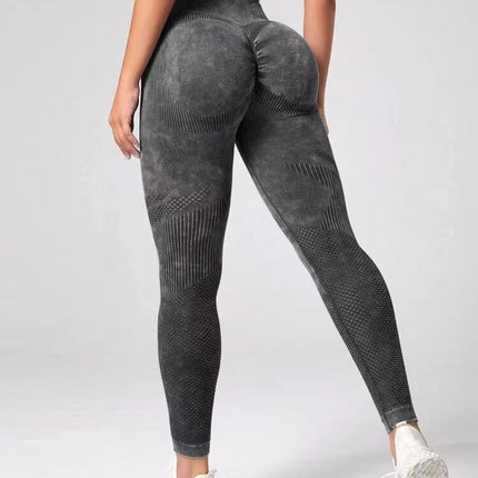 Hollow Design Seamless Leggings High Waist Hip Lifting Running Sports Fitness Yoga Pants Fashion Womens Clothing