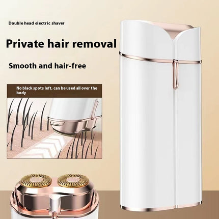 Dual-Head Rechargeable Mini Shaver