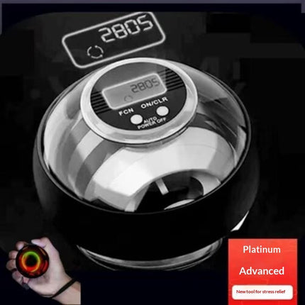 Self-starting Counting Wrist Ball Fitness Gyro Centrifugal Power Badminton Training Grip Ball