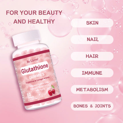 Glutathione Collagen Gummies  Cherry