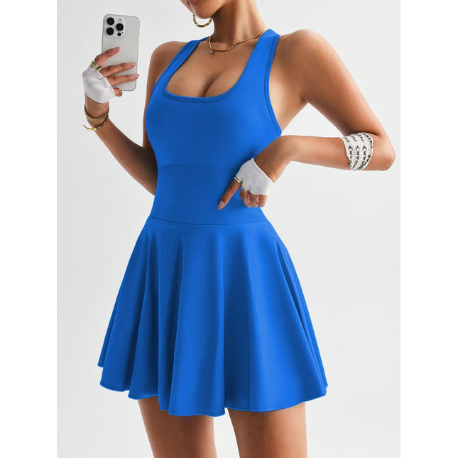 Womens Yoga Dress Ultimate Comfort Free Movement High Waist Tummy Control