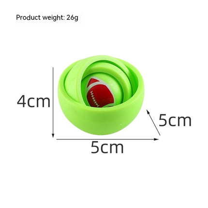 Fingertip Gyro Stress Relief Ball Decompression Vent