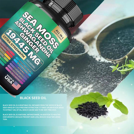 Seaweed Capsules  60 Capsules Per Bottle