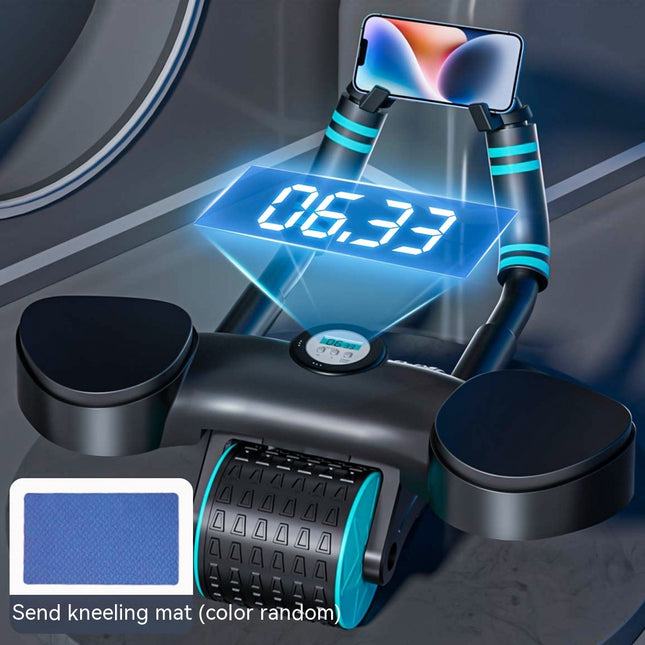 Auto-Rebound Ab Wheel Trainer