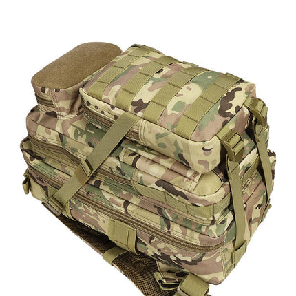 Tactical Camouflage Polyester Reinforced Backpack