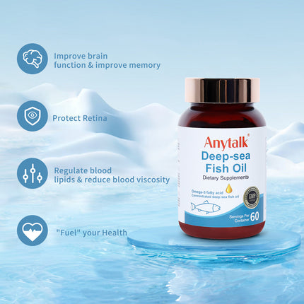 Deep-sea Fish Oil Softgel Capsule