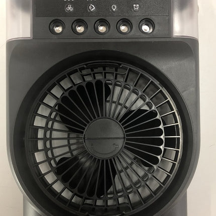 Portable USB Air Cooler with Mist & LED
