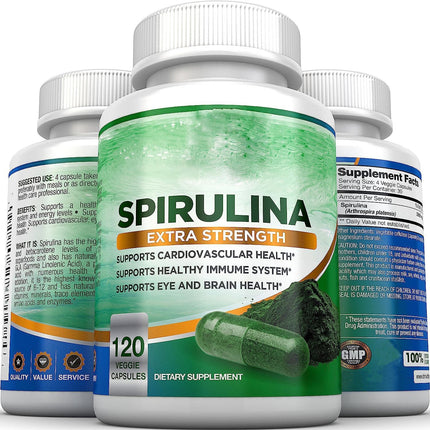 Organic Spirulina Capsules Tablet