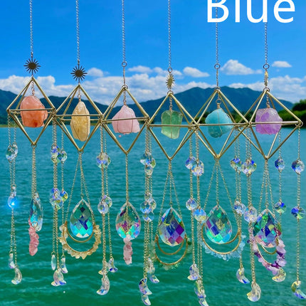 Crystal Hanging Sun Catcher Aurora Gem Crystal Prism