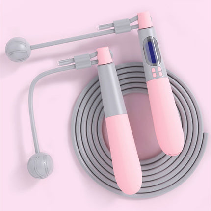Cordless  Exercise Fitness Electronic Counting Wire Skipping Rope