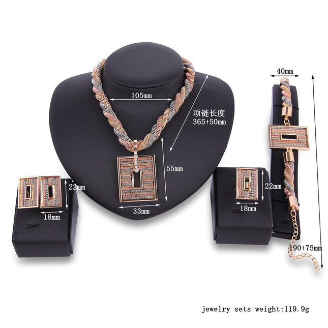 Jewelry Fashion Personality Luxury Bridal Jewelry Set