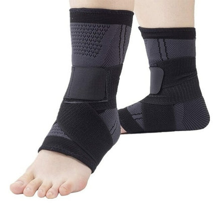 1 Pc Sports Ankle Brace Compression Strap Sleeves Support 3d Weave
