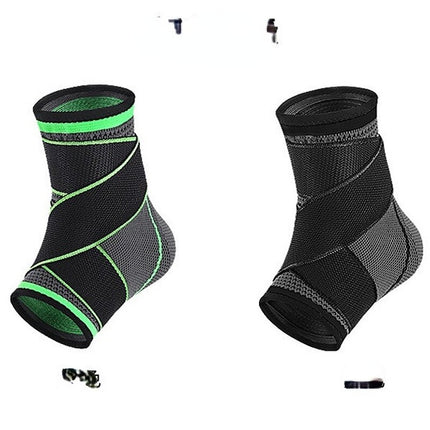 1 Pc Sports Ankle Brace Compression Strap Sleeves Support 3d Weave