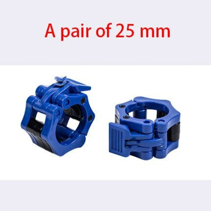 1 Paar 30Mm 25Mm Barbell Kraag Spinlock Kragen Lock Dumbell Clips Klem