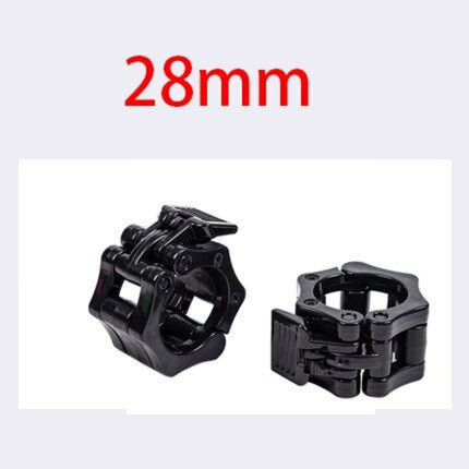 1 Paar 30Mm 25Mm Barbell Kraag Spinlock Kragen Lock Dumbell Clips Klem