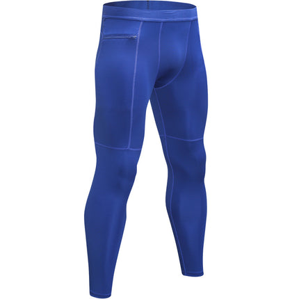 Men's zip pocket fitness pants