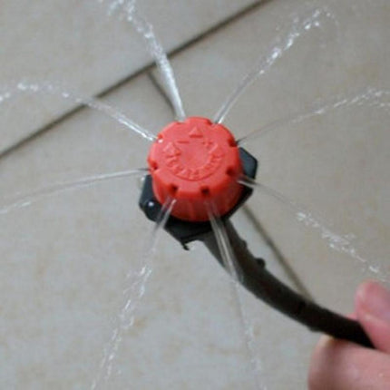 Adjustable flow dripper