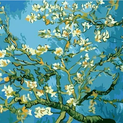 Best Pictures DIY Digital Oil Painting Paint By Numbers Christmas Birthday Unique Gift Van gogh starry sky of the rhone river