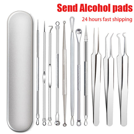 11/8/6/4pcs Acne Blackhead Removal Needles Skin Care Facial Cleaning