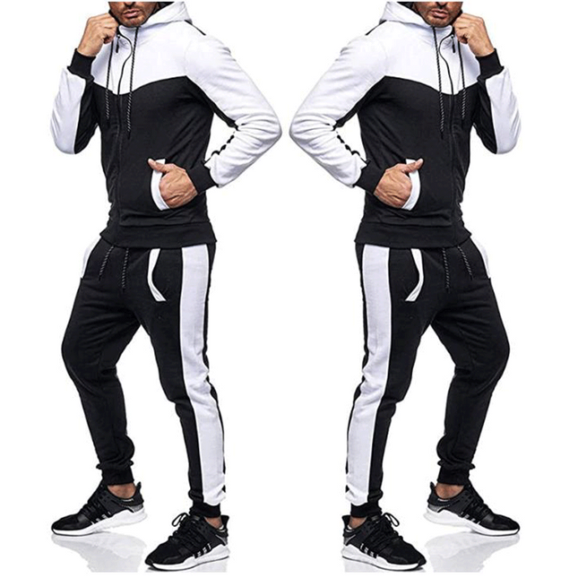 Hooded sports fitness zipper cardigan