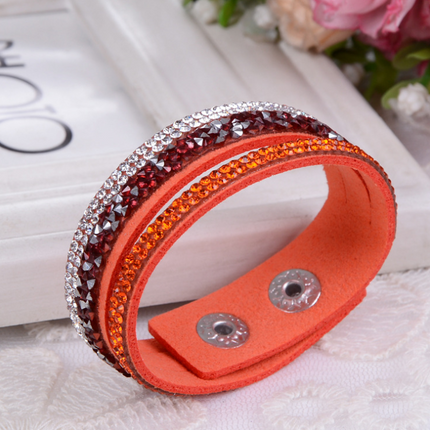 Europe and America jewelry bracelet jewelry flannel jewelry unisex leather chain