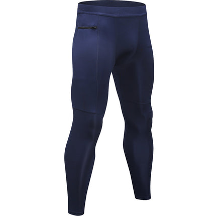Men's zip pocket fitness pants