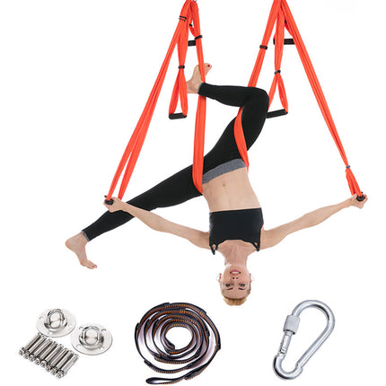 Reverse gravity fitness hammock