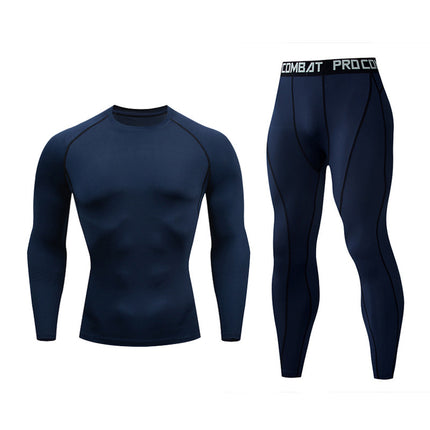 Men's fitness sports training suit