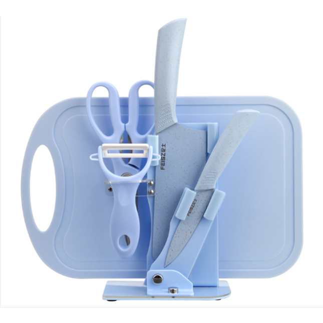 Kitchen Household Baby Food Supplement Chopper Cutting Board Combo