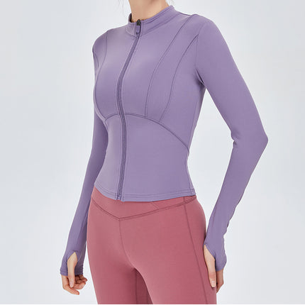 Sports top ladies fitness jacket