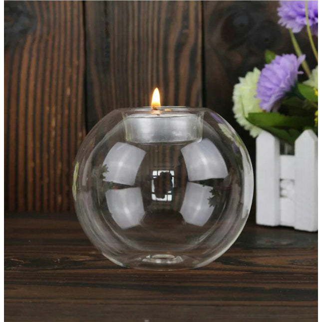 CRYSTAL CANDLE HOLDER