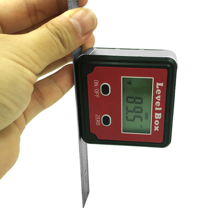 Digital inclinometer angle measuring tool