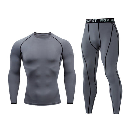 Men's fitness sports training suit