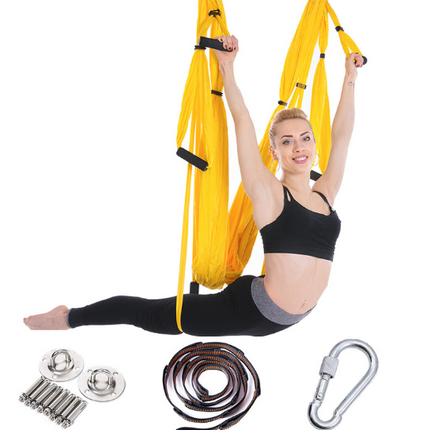 Reverse gravity fitness hammock