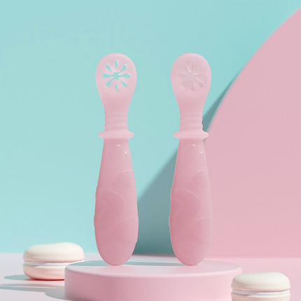 Food supplement silicone soft spoon