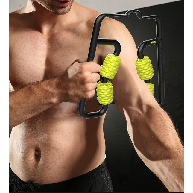 Foam shaft muscle relaxer mace stick leg massage roller stovepipe massage stick fitness equipment female crowbar